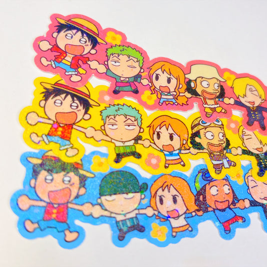 Long One Piece Sticker