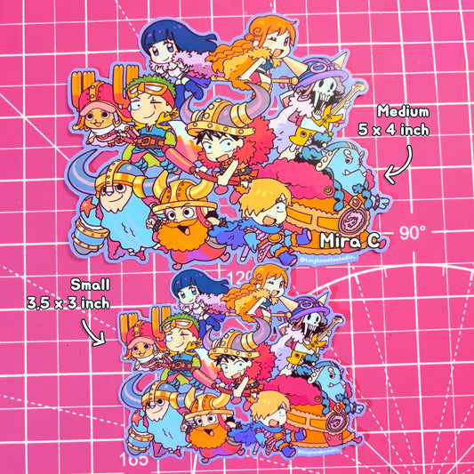Elbaf One Piece Crew – Sticker