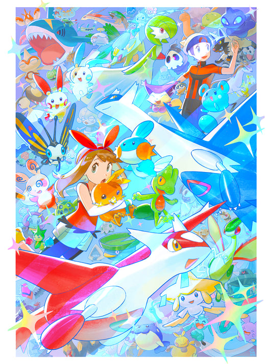 Pokemon Gen 3 Poster | *pre-order*
