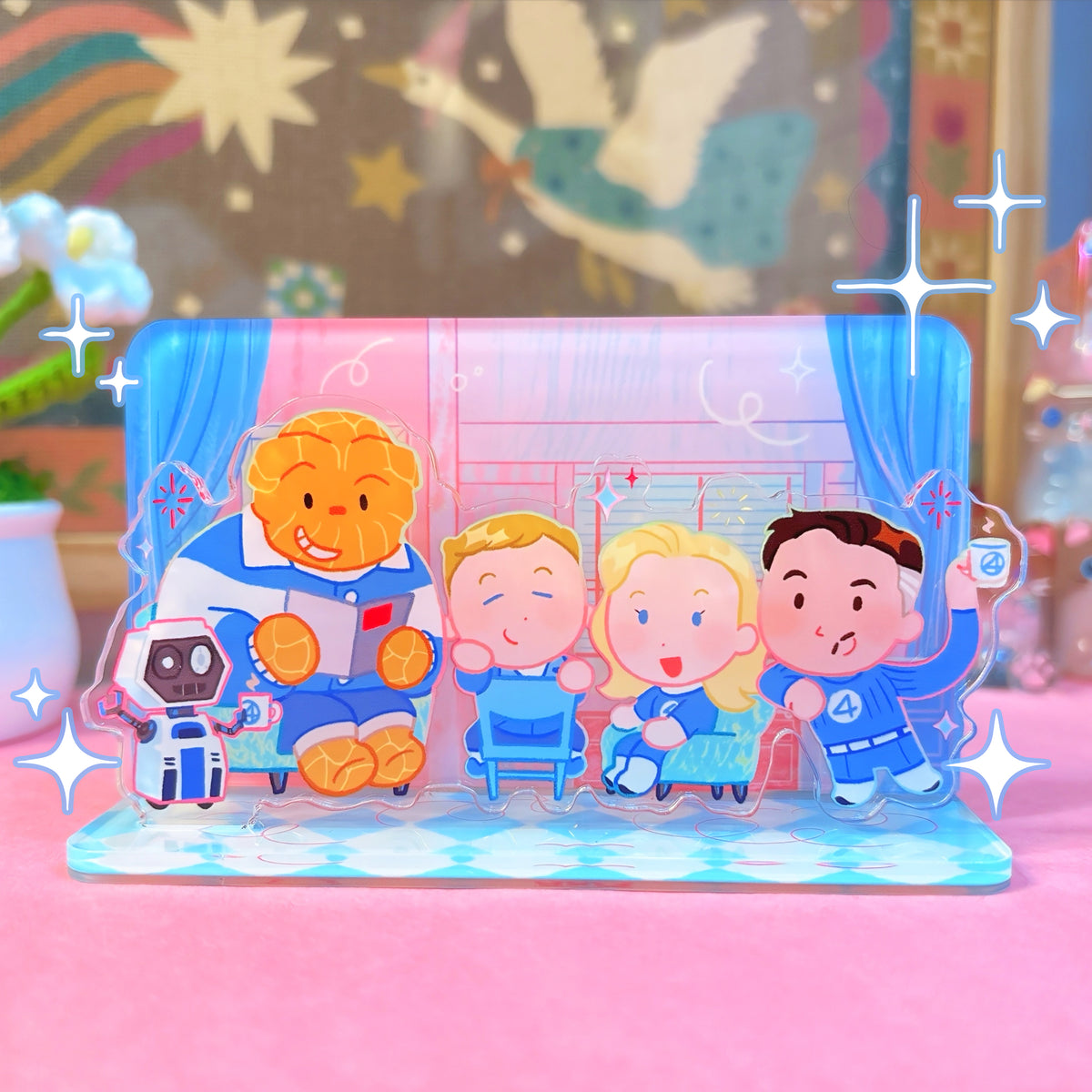 Fantastic 4 Family Acrylic Stand