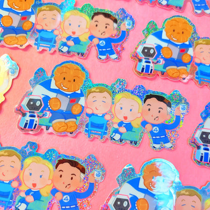 Fantastic 4 Family Sticker