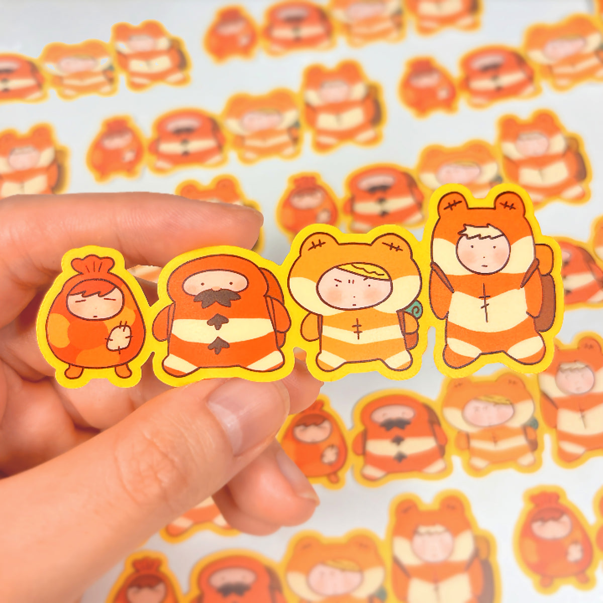 Frog Dungeon Meshi Sticker