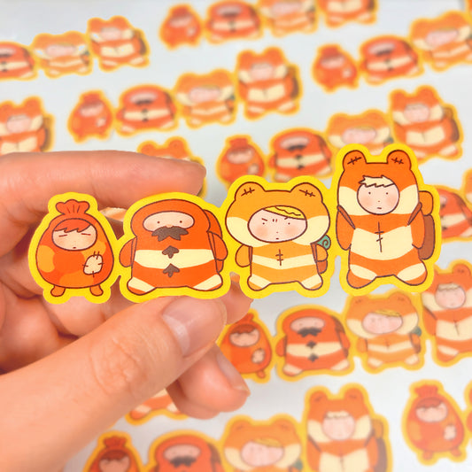 Frog Dungeon Meshi Sticker