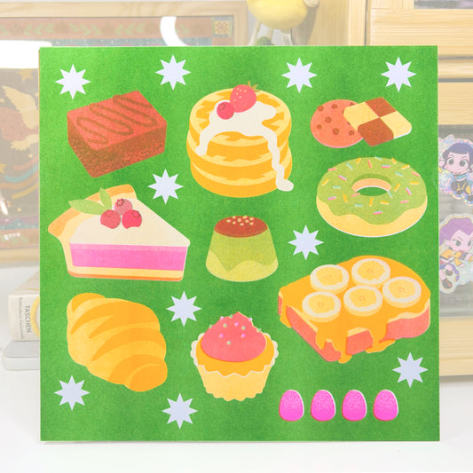 Sweets - Riso Print