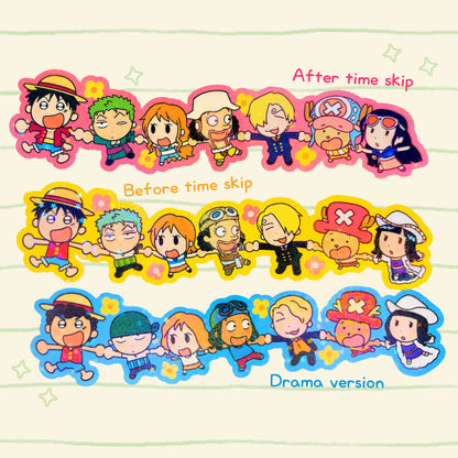 Long One Piece Sticker