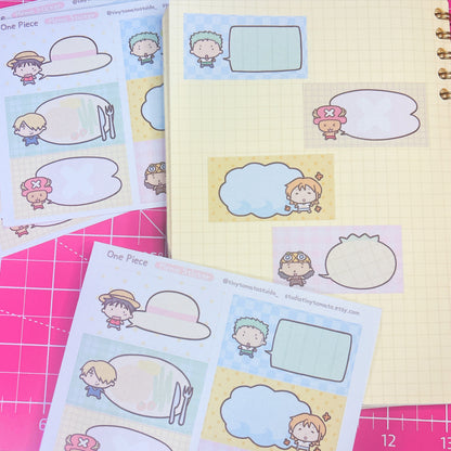 Mini crew memo sticker