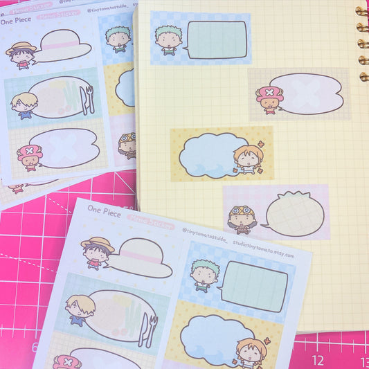 Mini crew memo sticker