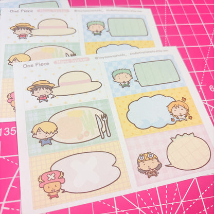 Mini crew memo sticker