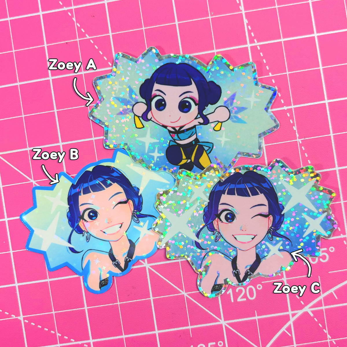 KPDH - The Trio Stickers