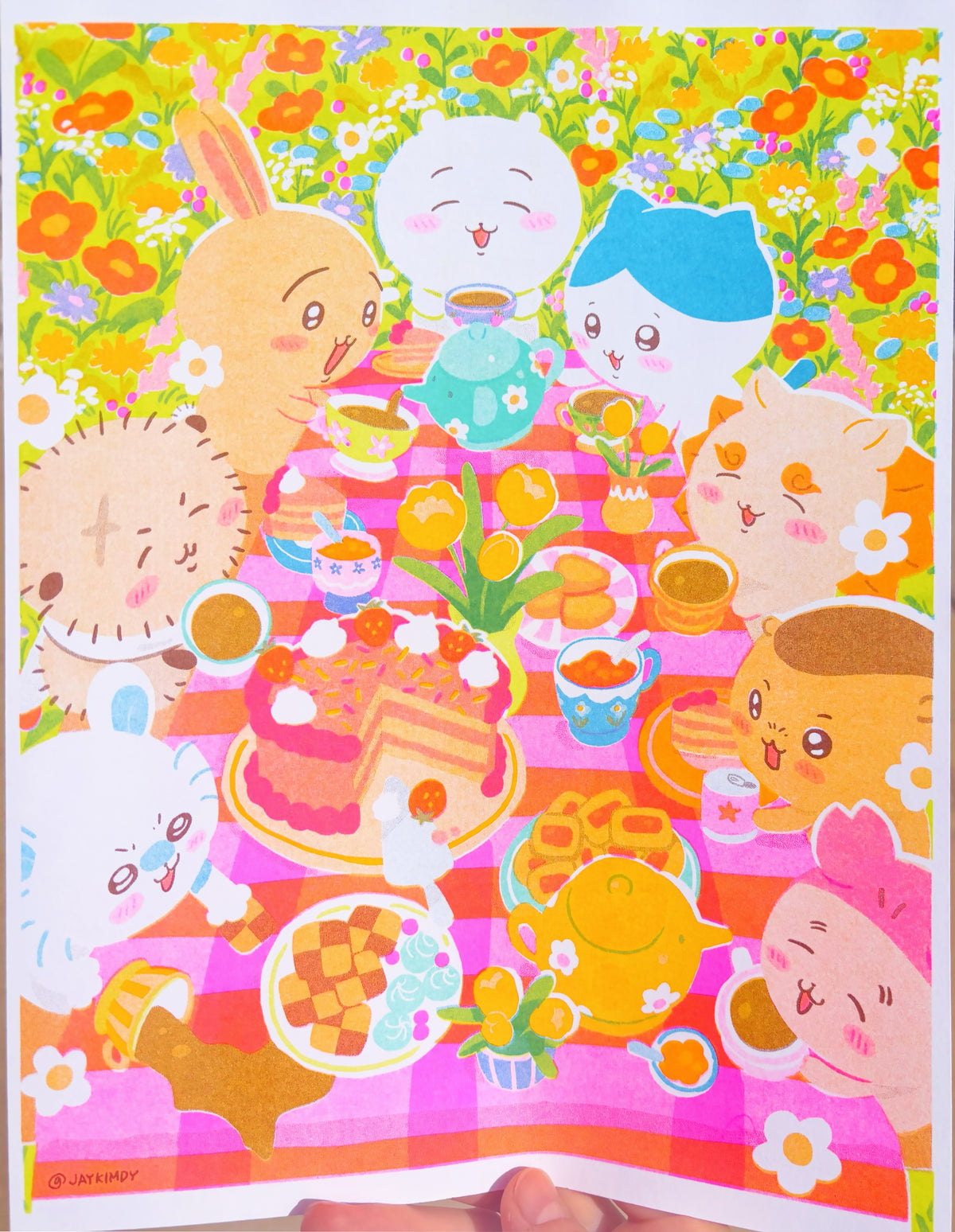 Chiikawa | Riso Poster