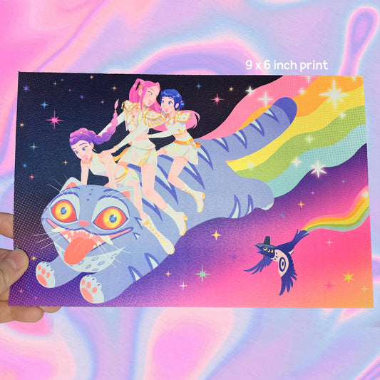 Rainbow Derpy Print | Two sizes