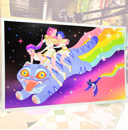 Rainbow Derpy Print | Two sizes